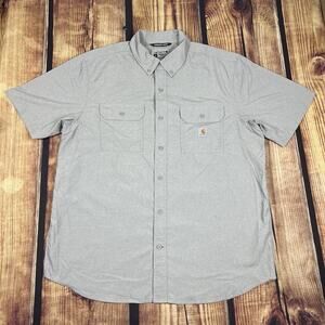 Carhartt Gray Casual Button Down Shirt